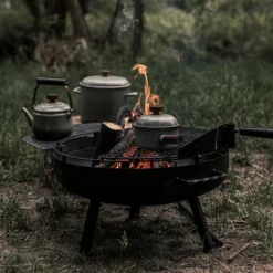 Barebones Cowboy Fire Pit Grill System/Grill Systeem Small Bbq 5 Barebones Cowboy Fire Pit Grill System/Grill Systeem Small Bbq -Helin Kampeerspullen Winkel 3352653 819665014402 1
